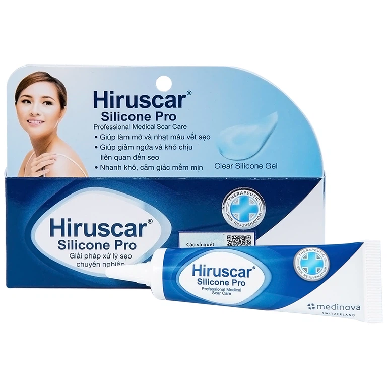 Hiruscar Silicone pro – Tuýp 10g