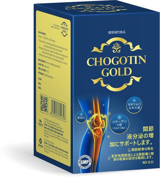 Viên uống Chogotin Gold – Hộp 60 viên