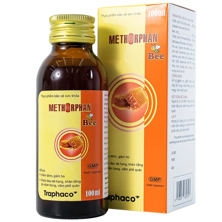 Siro Methorphan Bee – Lọ 100ml