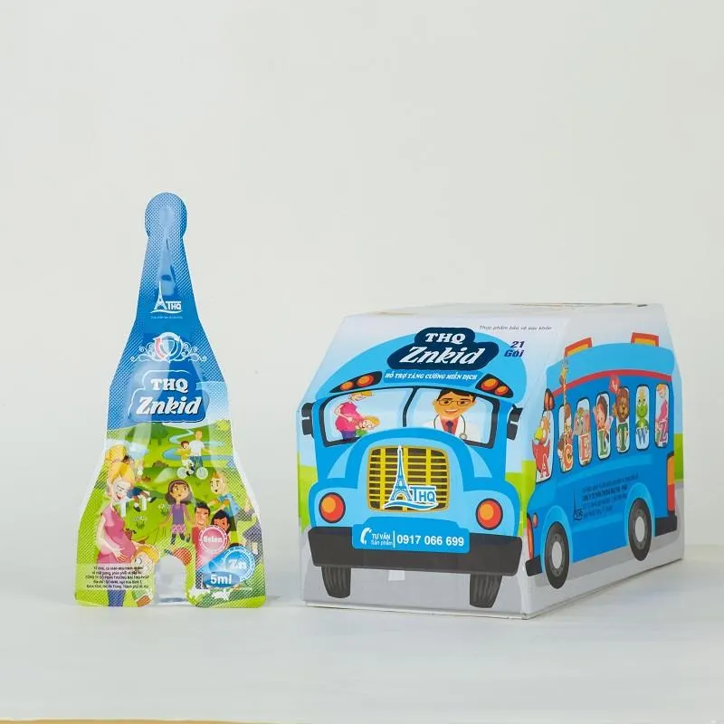 Thực phẩm uống THQ Znkid new – Hộp 21 gói