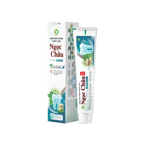 Kem đánh răng dược liệu Ngọc Châu Chuyên Gia – Tuýp 170g