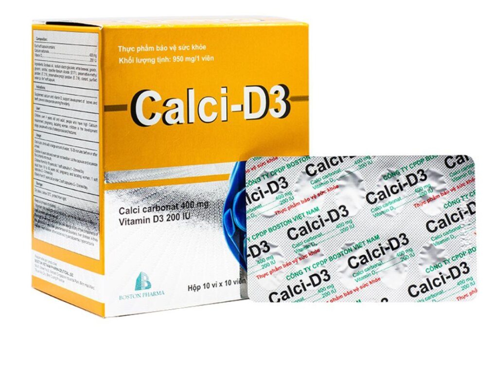 Viên uống Calci-D3 – Hộp 100 viên