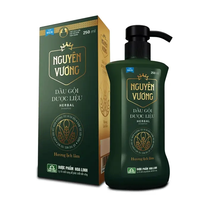 Dầu gội dược liệu Nguyên Vương hương lịch lãm – Chai 250ml