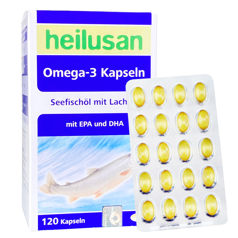 Viên uống Heilusan Omega-3 Kapseln – Hộp 120 viên