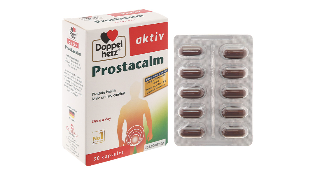 Viên uống Prostacalm – Hộp 30 viên
