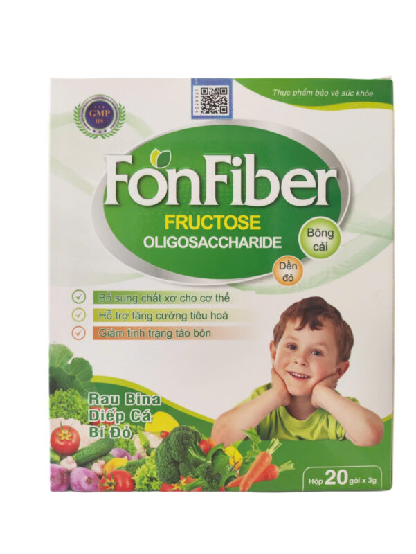 Thực phẩm bảo vệ sức khỏe FonFiber – Hộp 20 gói x 3g