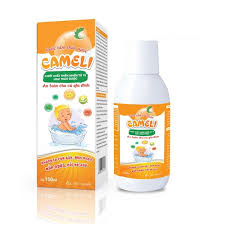 Nước tắm thảo dược CAMELI – Hộp 1 lọ x 150ml