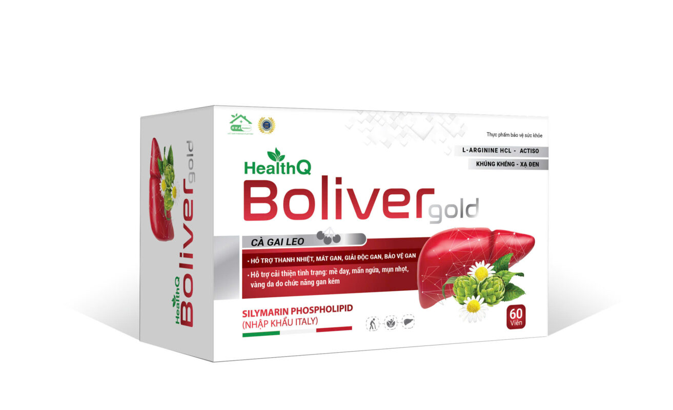Viên uống HealthQ Boliver Gold – Hộp 60 viên