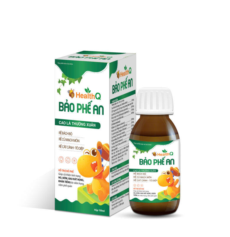 Dung dịch uống HealthQ Bảo Phế An – Chai 100ml