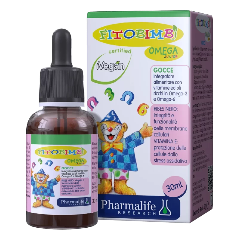 Thực phẩm bảo vệ sức khỏe FITOBIMBI OMEGA JUNIOR – Lọ 30ml